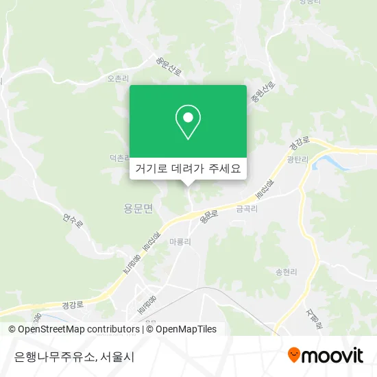 은행나무주유소 지도