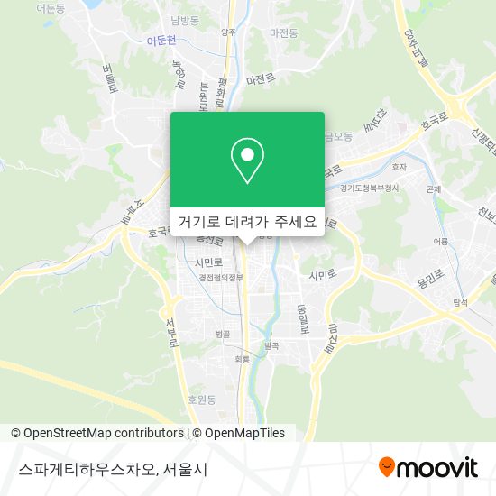 스파게티하우스차오 지도