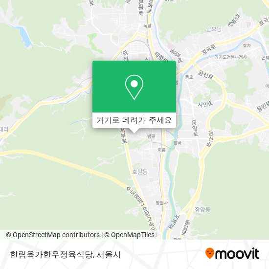 한림육가한우정육식당 지도