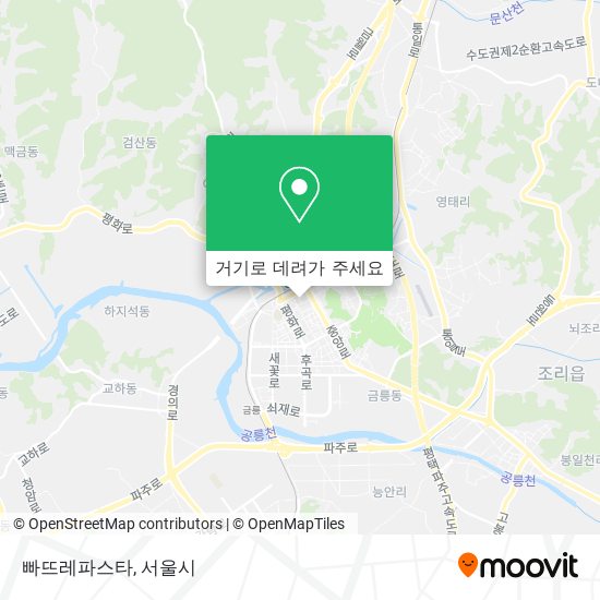 빠뜨레파스타 지도