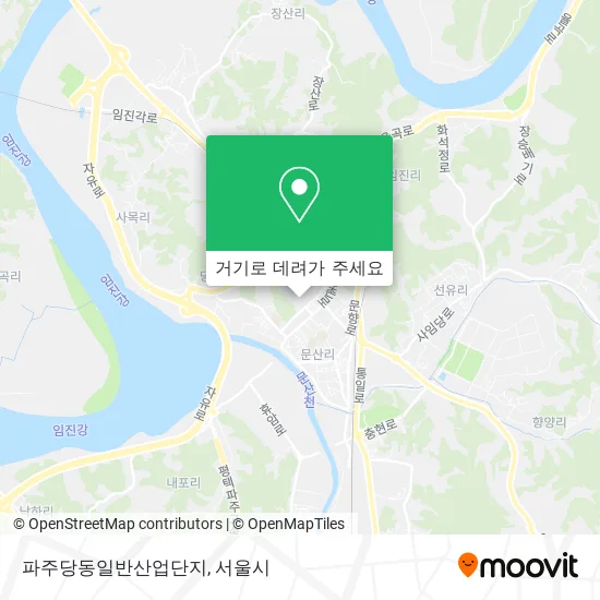 파주당동일반산업단지 지도