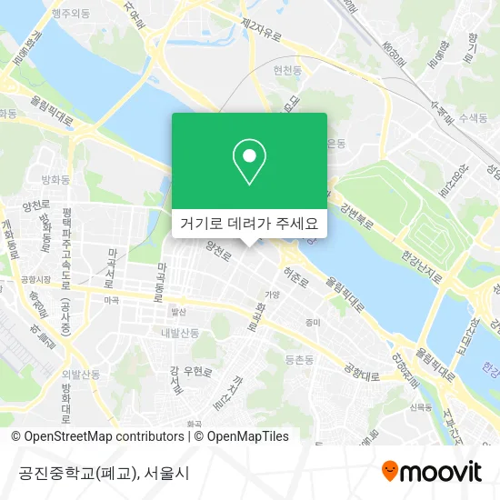 공진중학교(폐교) 지도