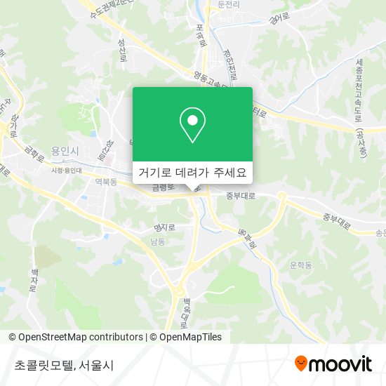 초콜릿모텔 지도