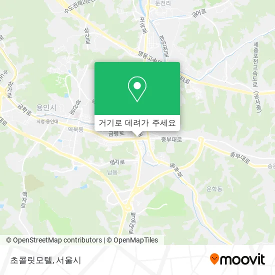 초콜릿모텔 지도