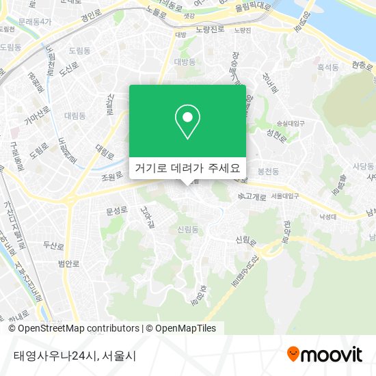 태영사우나24시 지도