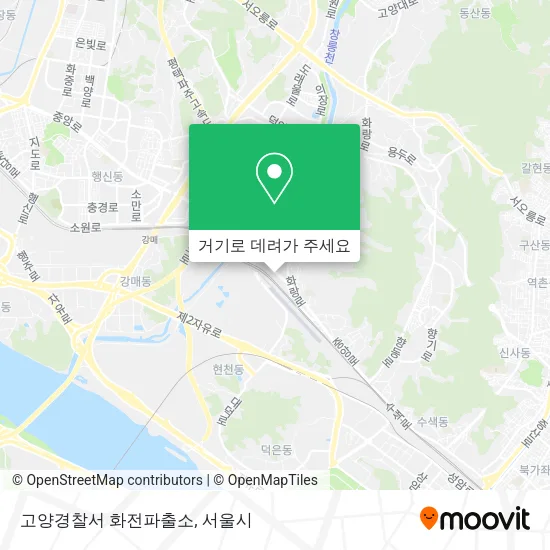 고양경찰서 화전파출소 지도