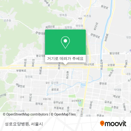 성로요양병원 지도