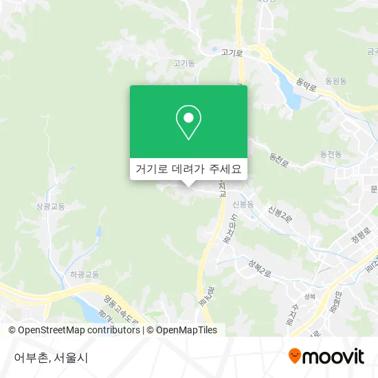 어부촌 지도