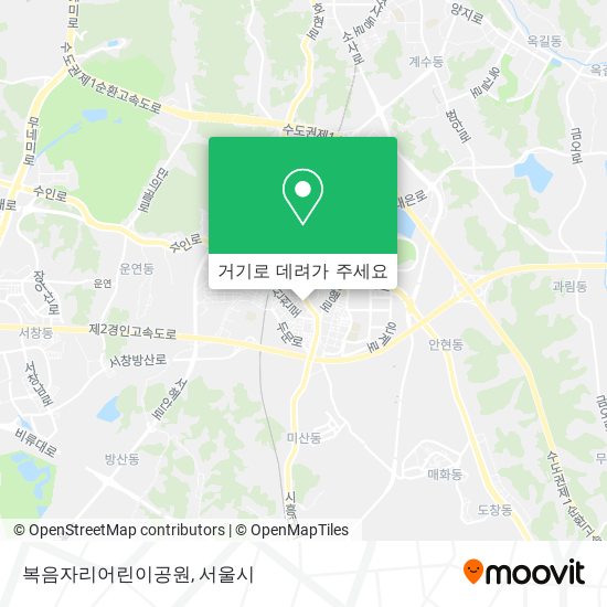 복음자리어린이공원 지도