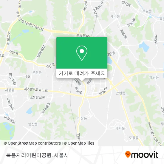 복음자리어린이공원 지도