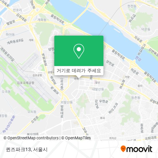퀸즈파크13 지도
