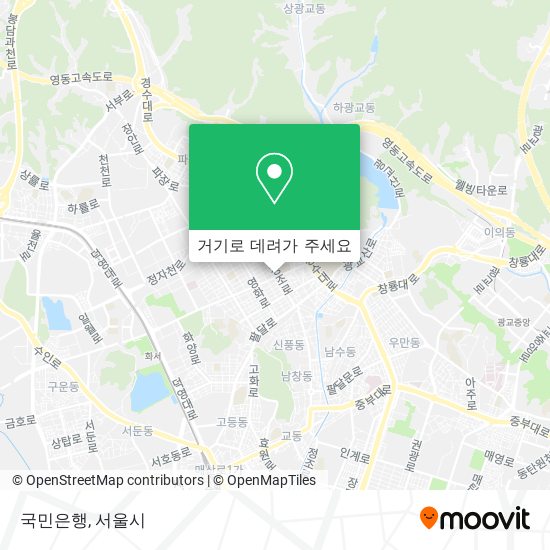 국민은행 지도