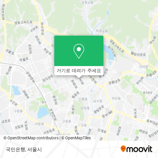 국민은행 지도