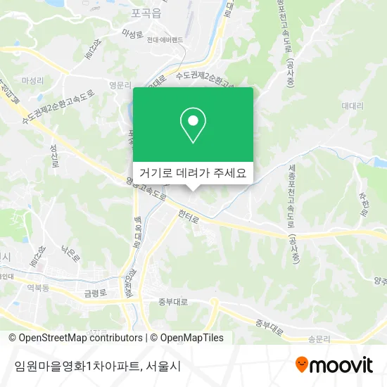 임원마을영화1차아파트 지도
