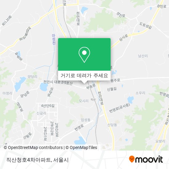 직산청호4차아파트 지도