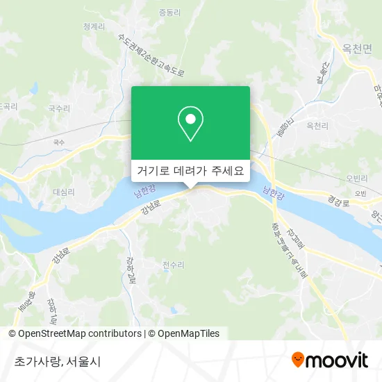 초가사랑 지도