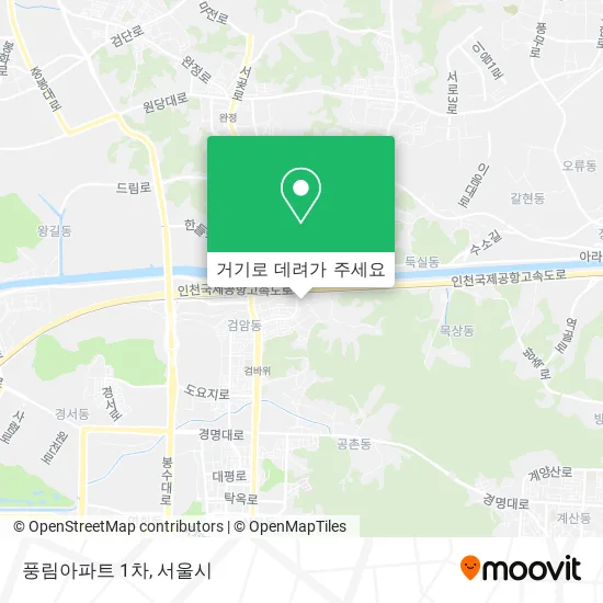 풍림아파트 1차 지도