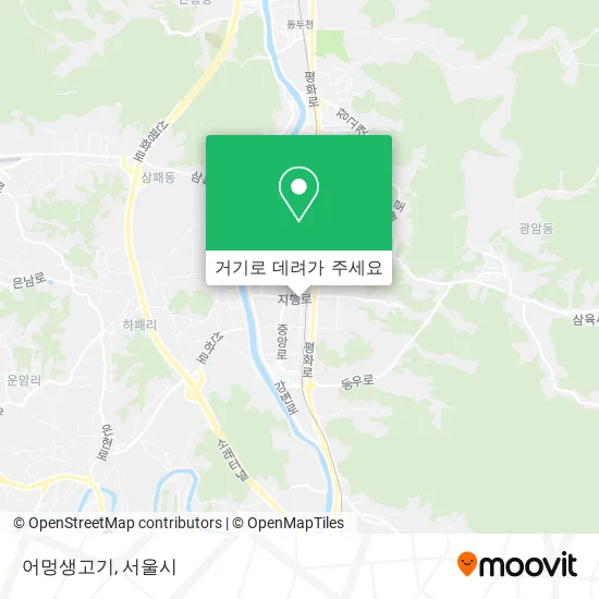 어멍생고기 지도