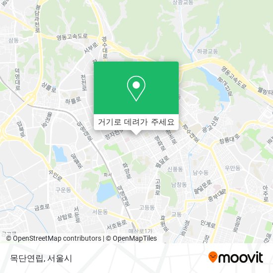 목단연립 지도