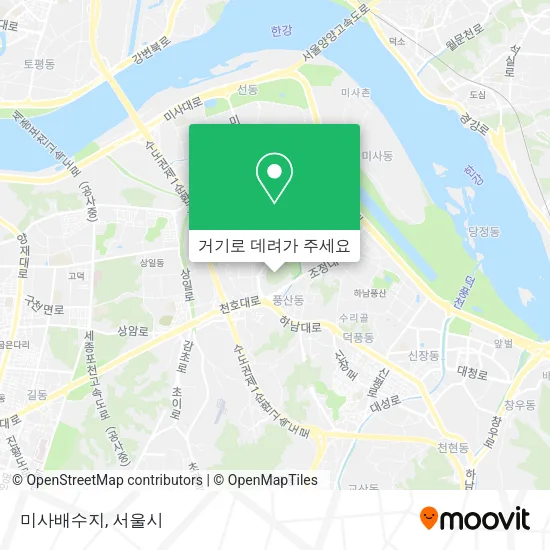미사배수지 지도
