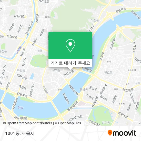 1001동 지도