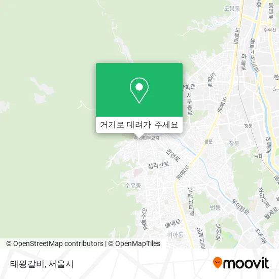 태왕갈비 지도