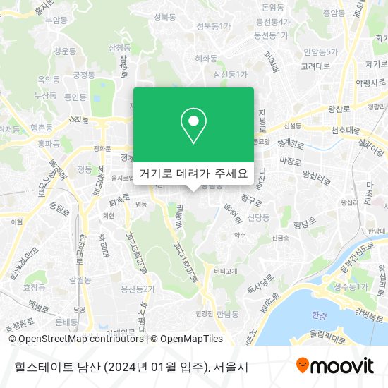 힐스테이트 남산 (2024년 01월 입주) 지도