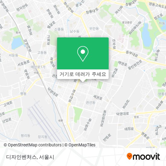 디자인벤처스 지도