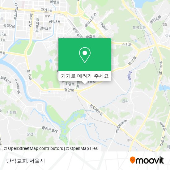 반석교회 지도