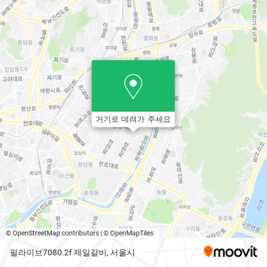 필라이브7080.2f           제일갈비 지도