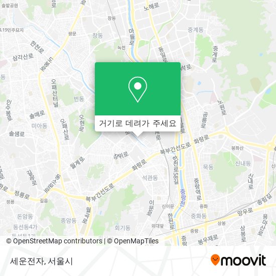 세운전자 지도