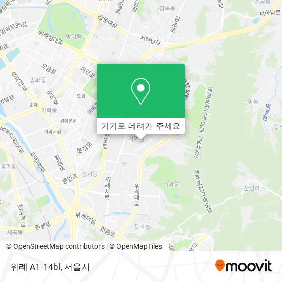 위례 A1-14bl 지도