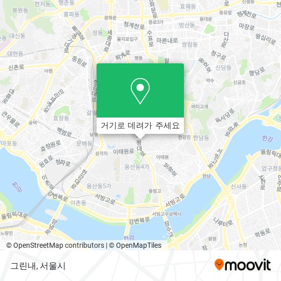 그린내 지도