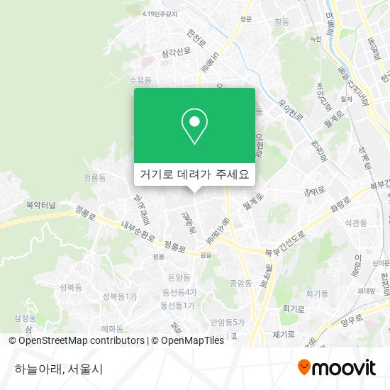 하늘아래 지도