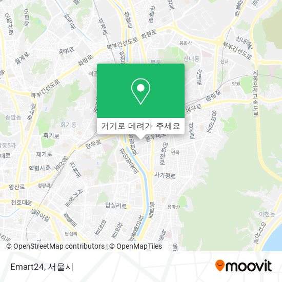 Emart24 지도