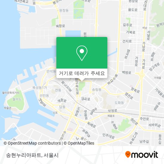 송현누리아파트 지도