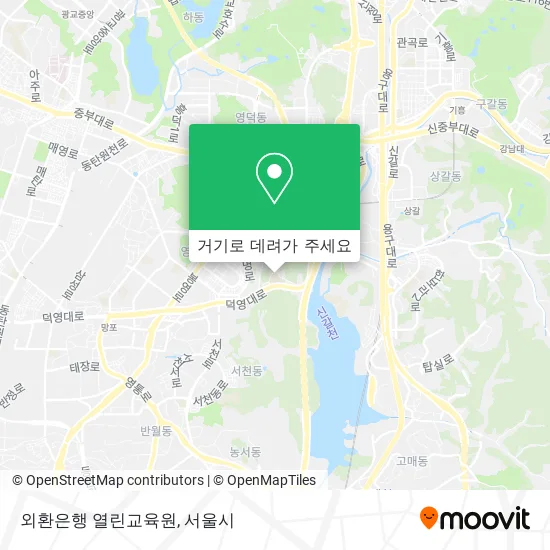 외환은행 열린교육원 지도