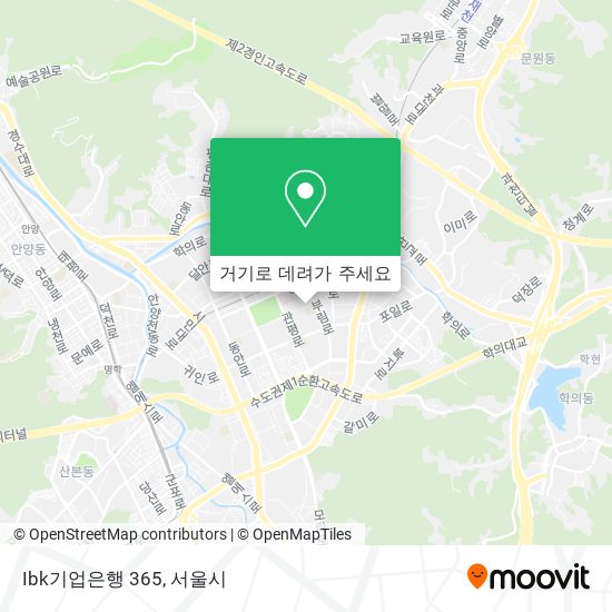 Ibk기업은행 365 지도