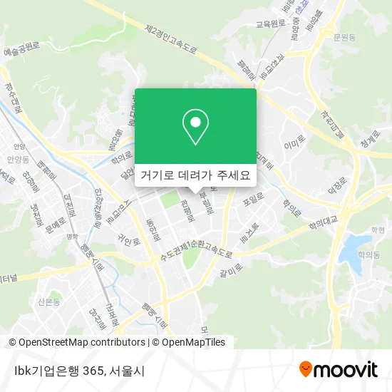 Ibk기업은행 365 지도