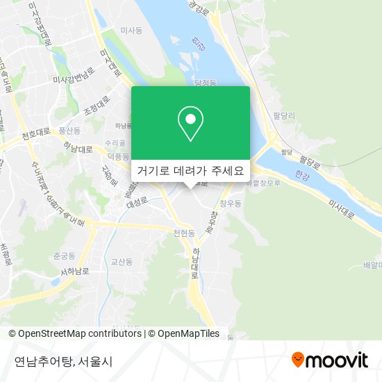 연남추어탕 지도