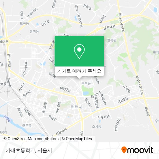 가내초등학교 지도