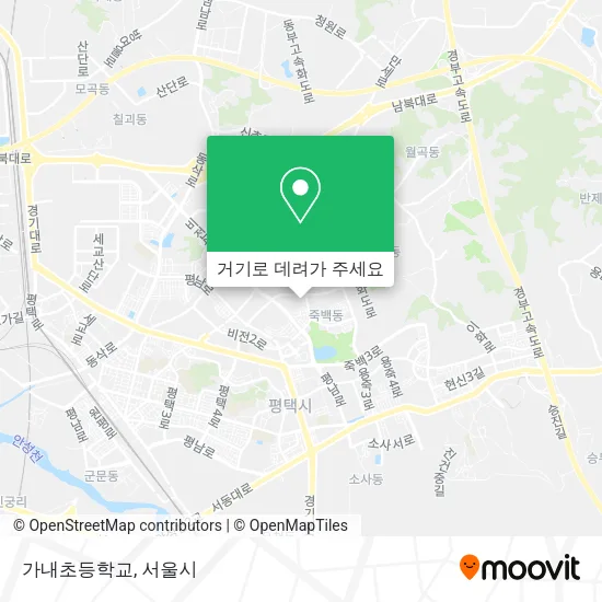 가내초등학교 지도