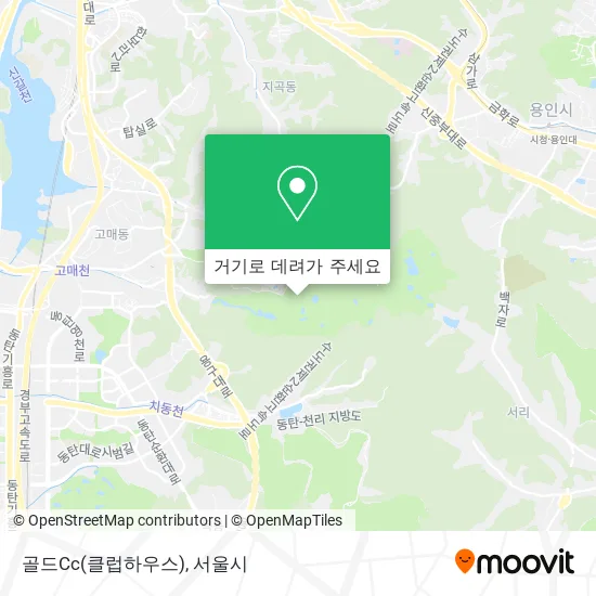 골드Cc(클럽하우스) 지도