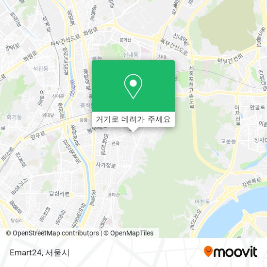 Emart24 지도