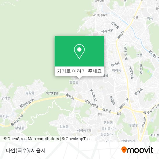 다안(국수) 지도
