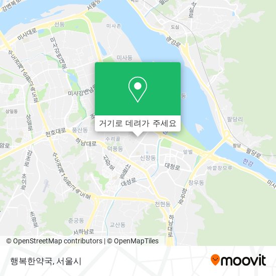 행복한약국 지도