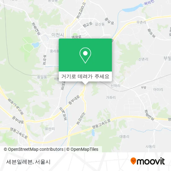 세븐일레븐 지도