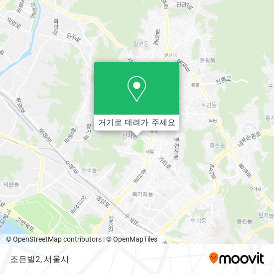 조은빌2 지도