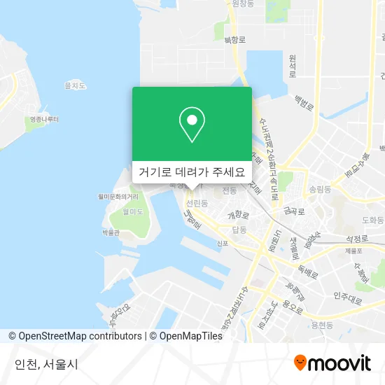 인천 지도