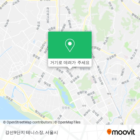 강선9단지 테니스장 지도